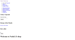 Desktop Screenshot of nadal.inscadenza.com