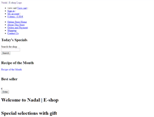 Tablet Screenshot of nadal.inscadenza.com